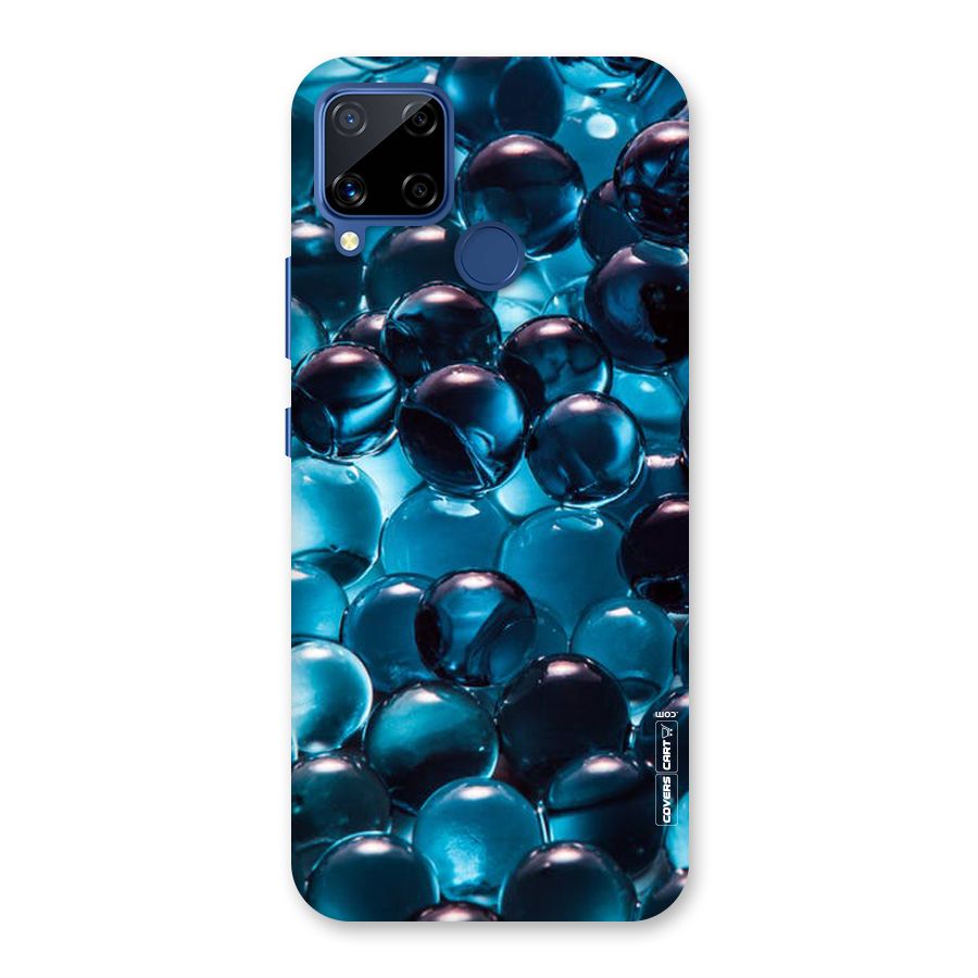 Blue Abstract Balls Back Case for Realme C15