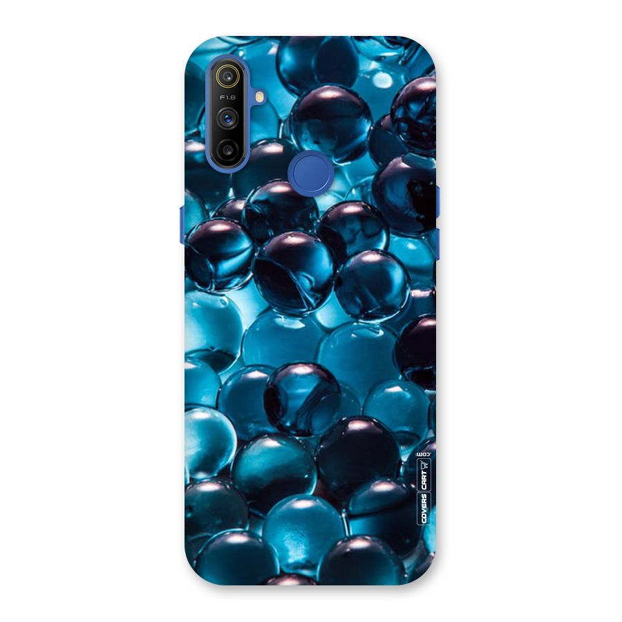 Blue Abstract Balls Back Case for Realme Narzo 10A