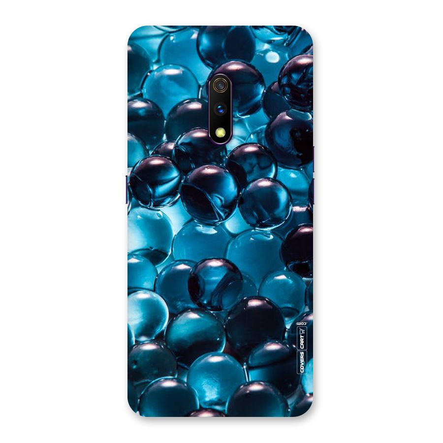 Blue Abstract Balls Back Case for Realme X