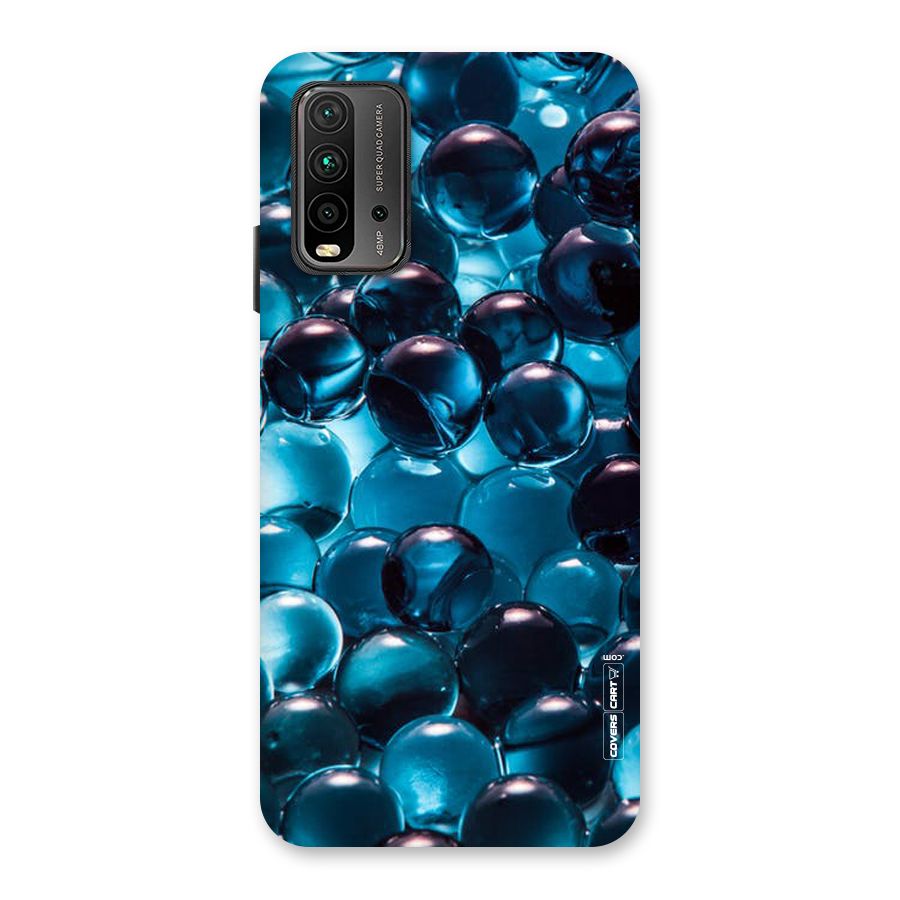 Blue Abstract Balls Back Case for Redmi 9 Power