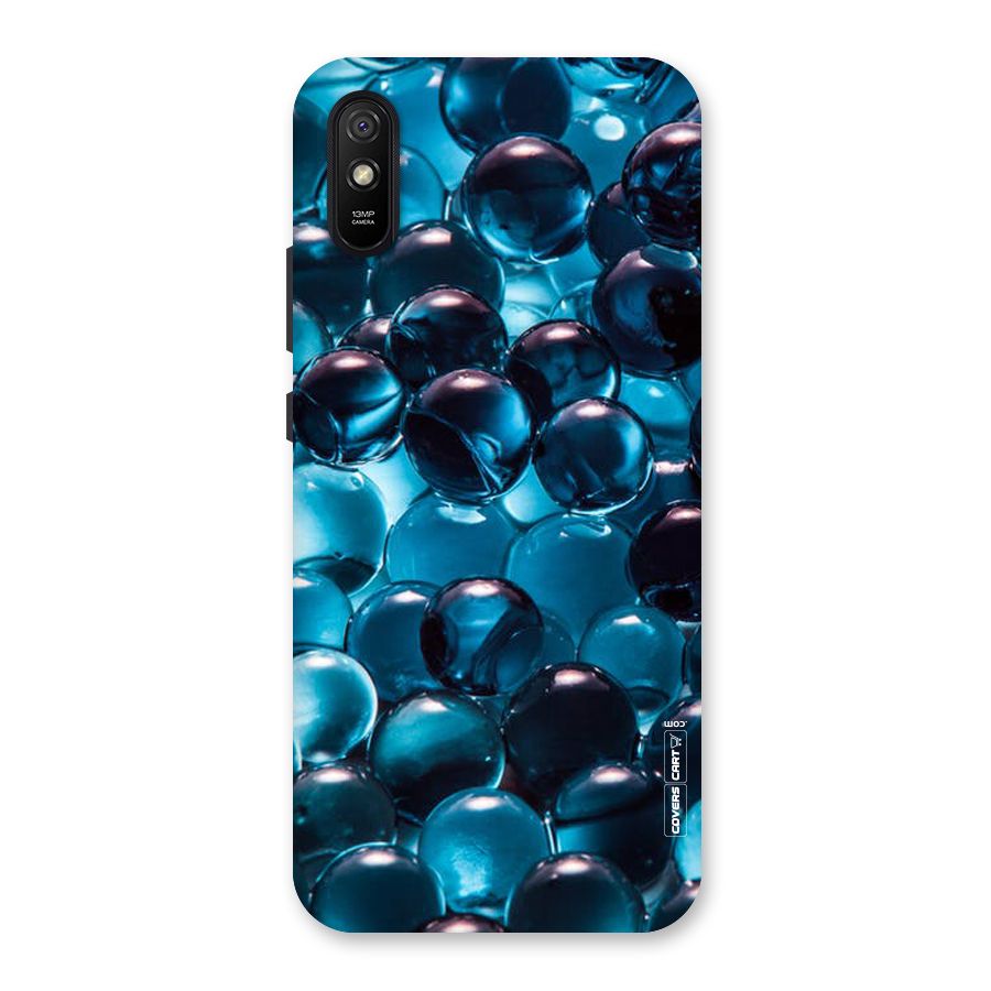 Blue Abstract Balls Back Case for Redmi 9i