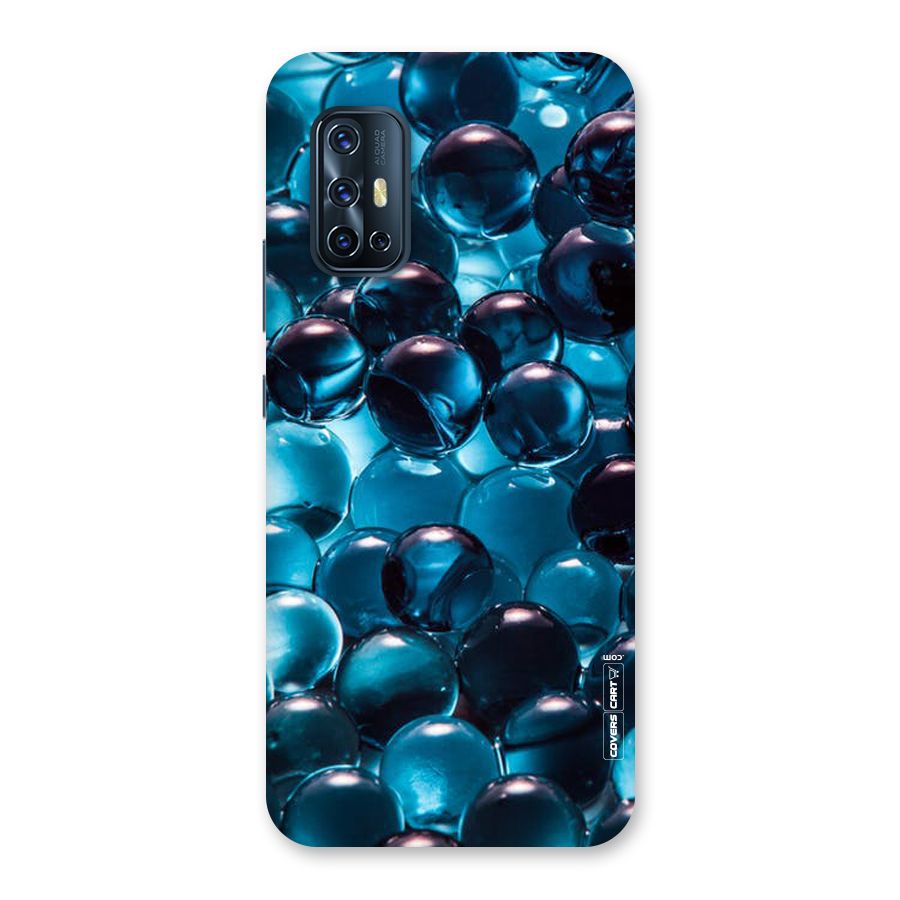 Blue Abstract Balls Back Case for Vivo V17