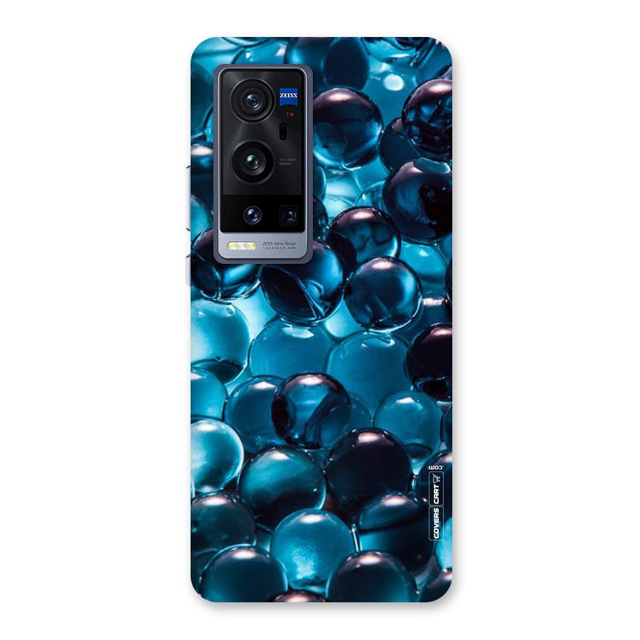 Blue Abstract Balls Back Case for Vivo X60 Pro Plus