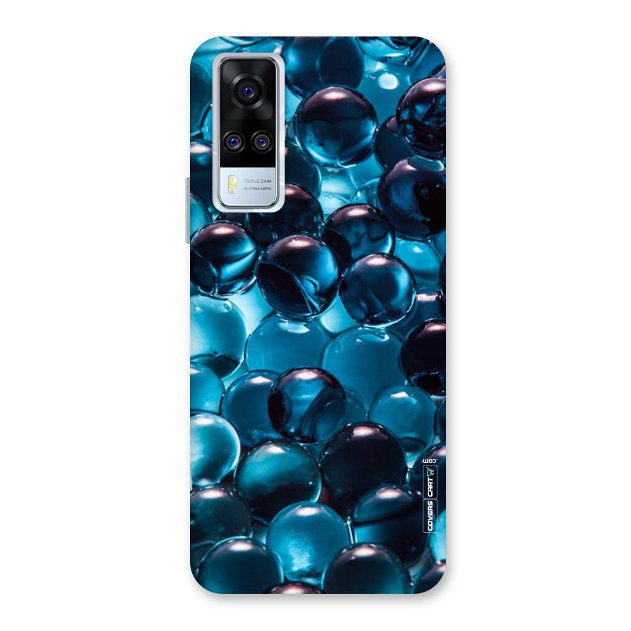 Blue Abstract Balls Back Case for Vivo Y31