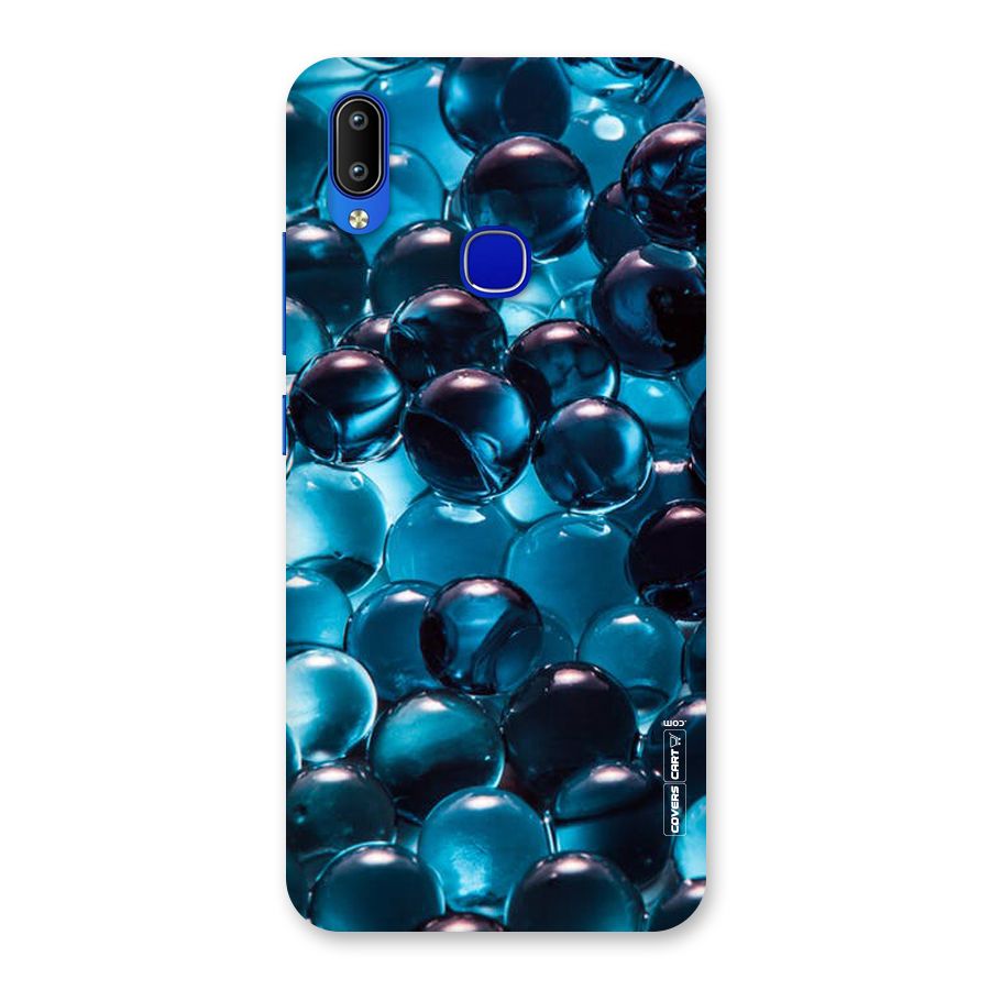 Blue Abstract Balls Back Case for Vivo Y91