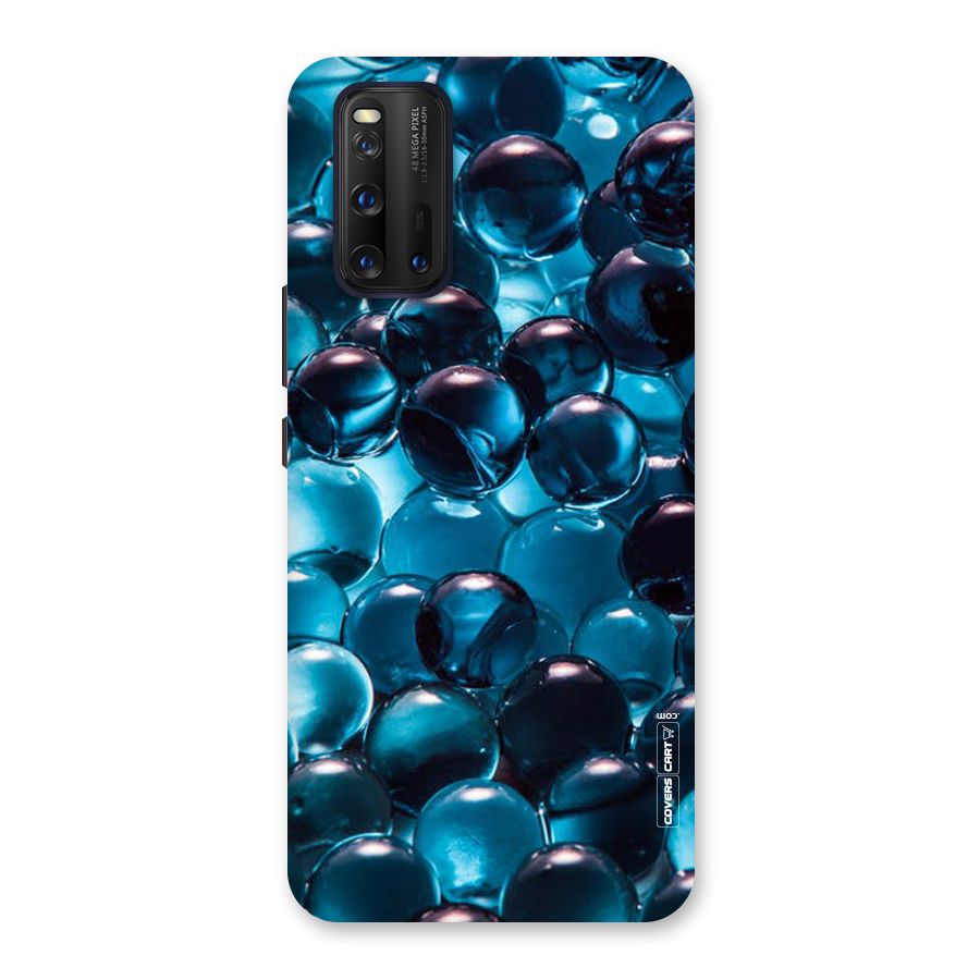 Blue Abstract Balls Back Case for Vivo iQOO 3