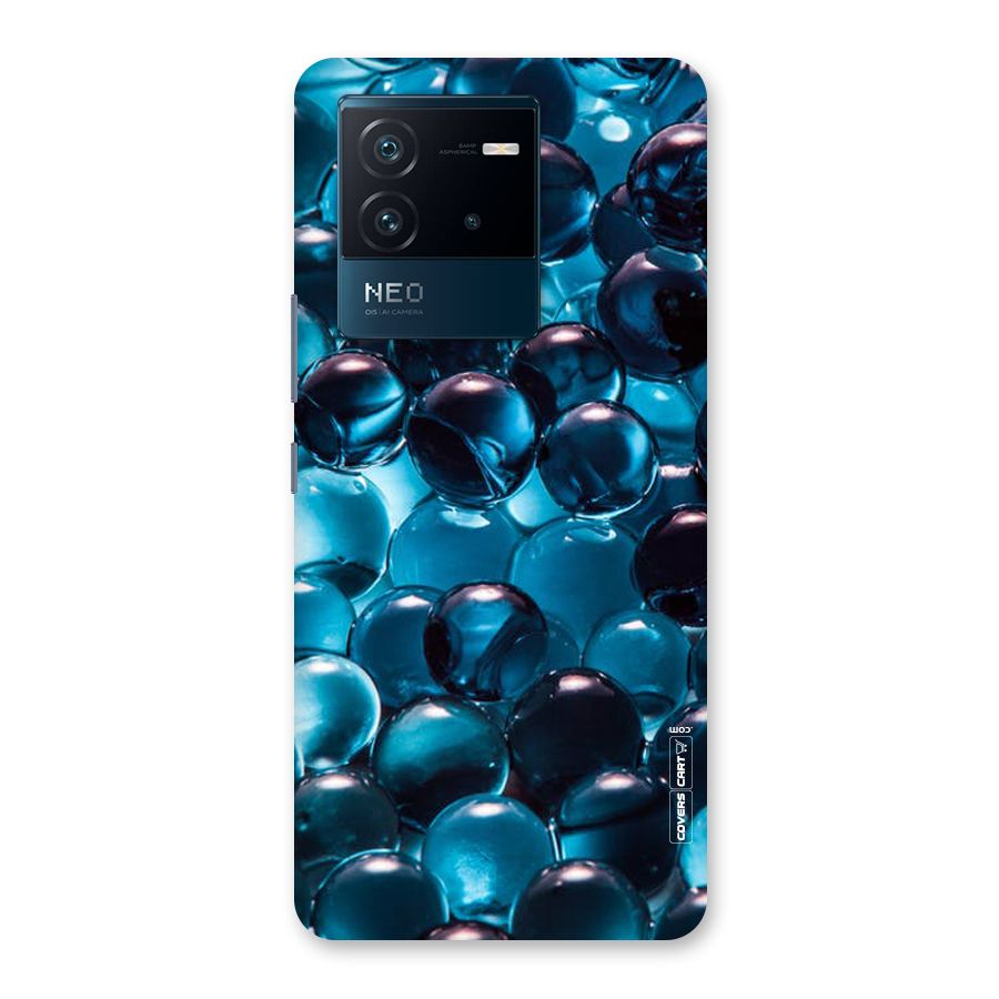 Blue Abstract Balls Back Case for Vivo iQOO Neo 6 5G