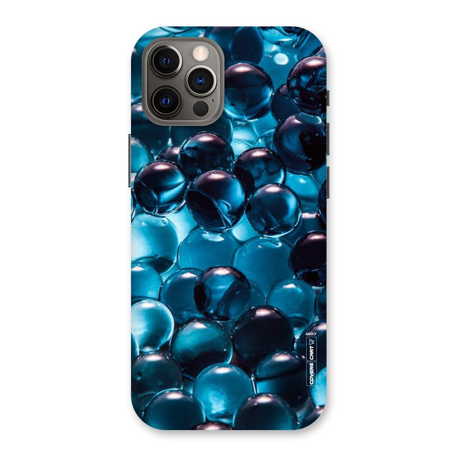 Blue Abstract Balls Back Case for iPhone 12 Pro