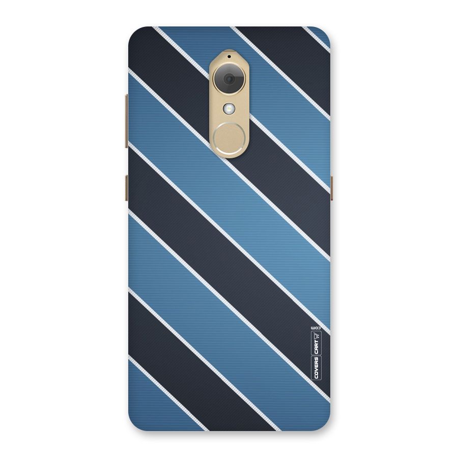 Blue Black Stripes Back Case for Lenovo K8