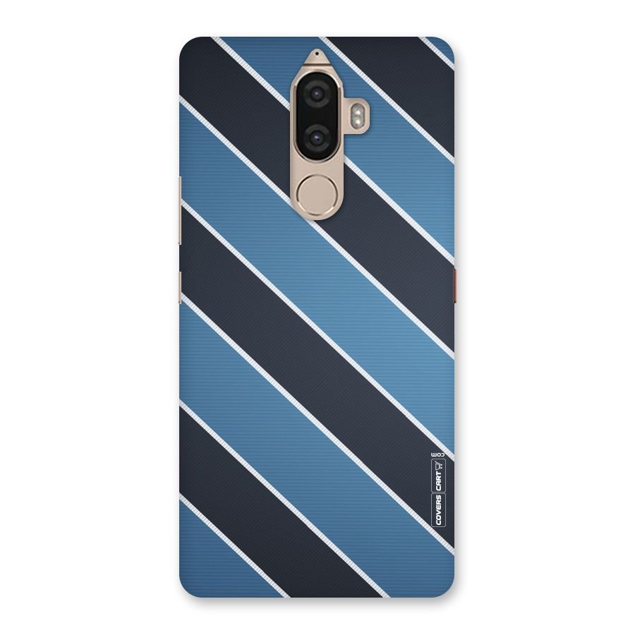 Blue Black Stripes Back Case for Lenovo K8 Note