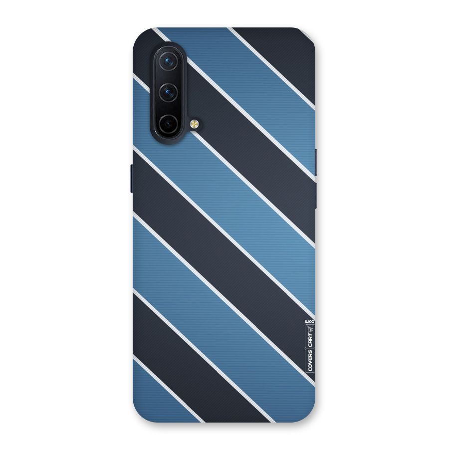 Blue Black Stripes Back Case for OnePlus Nord CE 5G