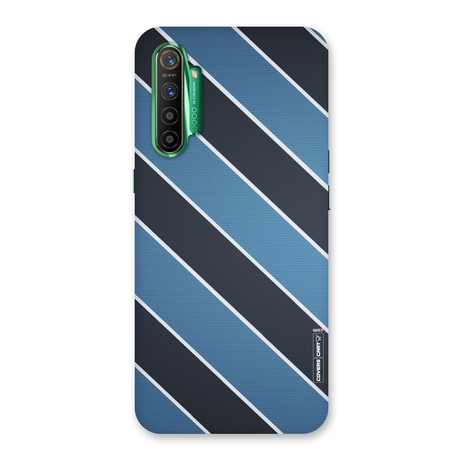 Blue Black Stripes Back Case for Realme X2