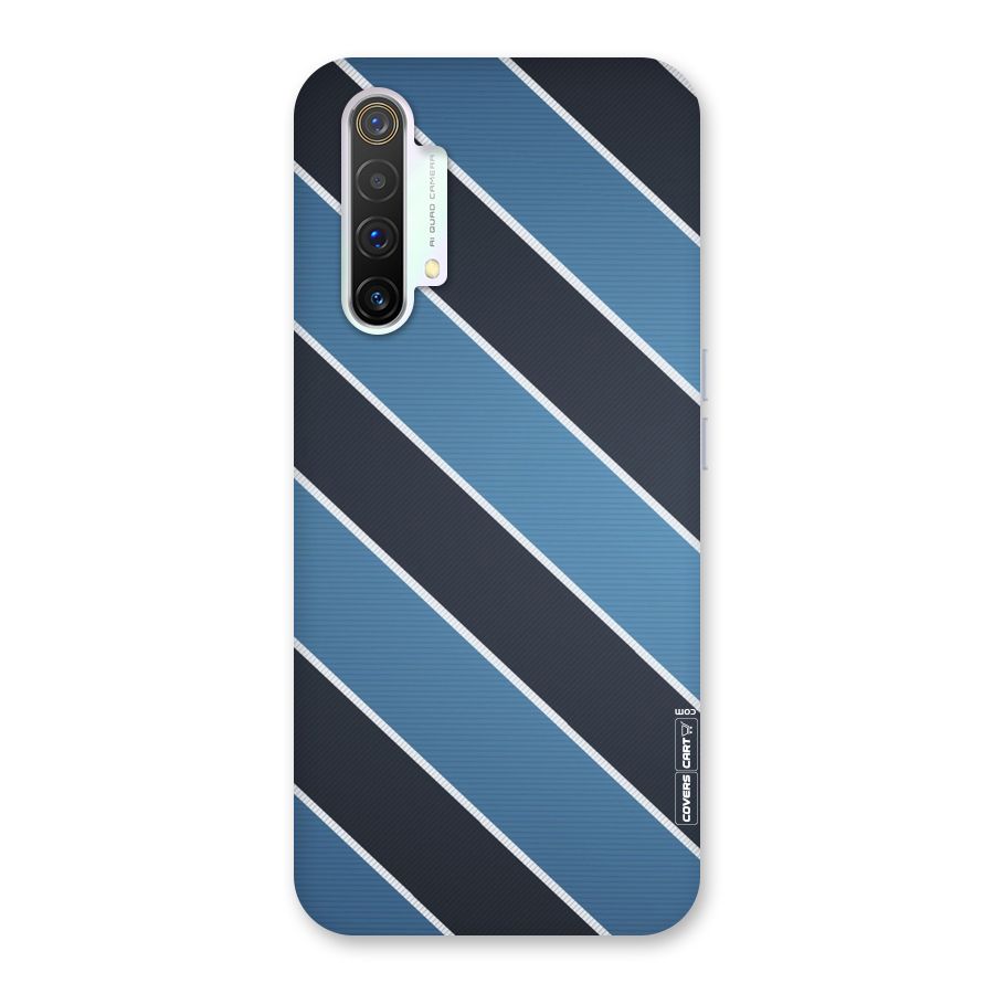 Blue Black Stripes Back Case for Realme X3 SuperZoom