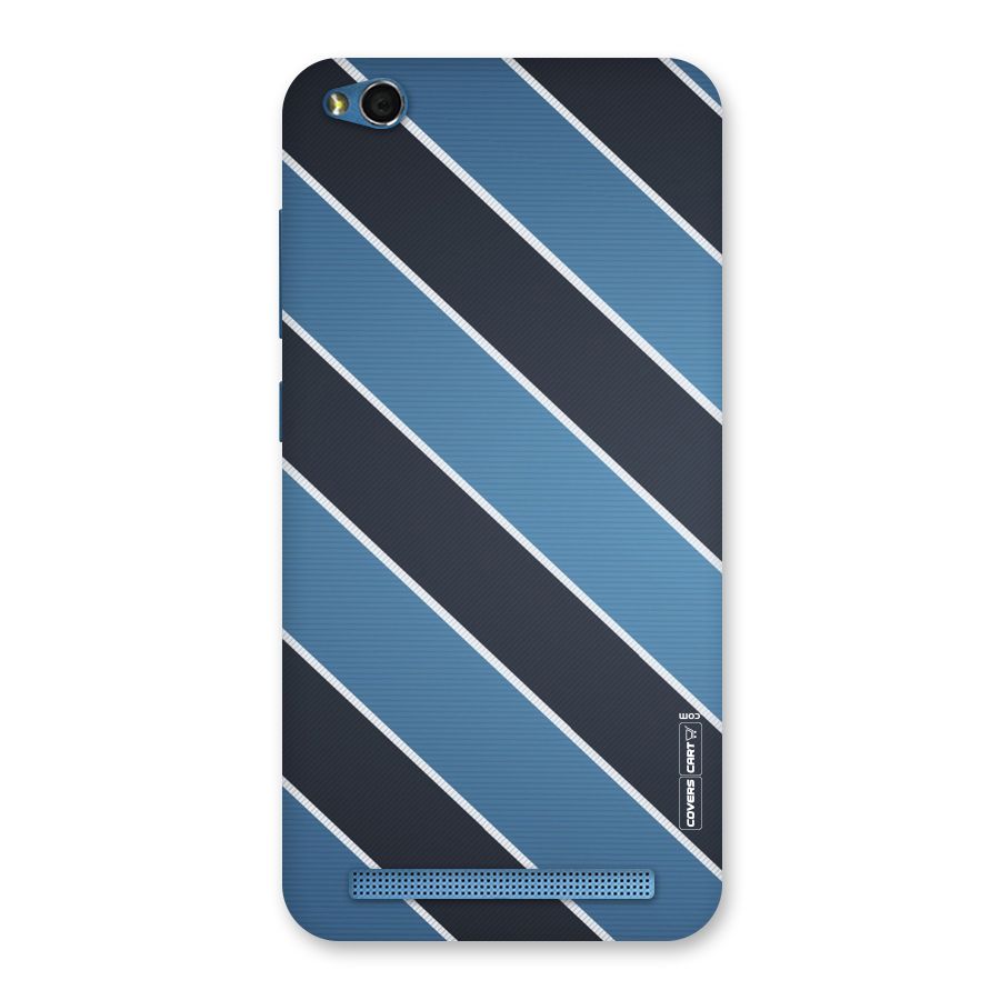 Blue Black Stripes Back Case for Redmi 5A