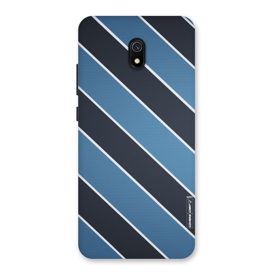 Blue Black Stripes Back Case for Redmi 8A