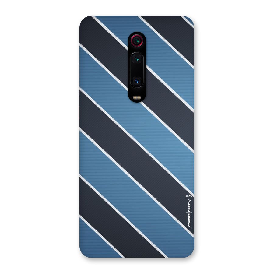 Blue Black Stripes Back Case for Redmi K20