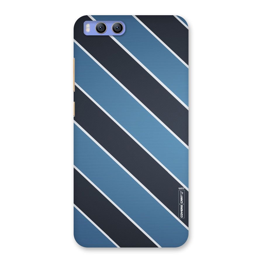 Blue Black Stripes Back Case for Xiaomi Mi 6