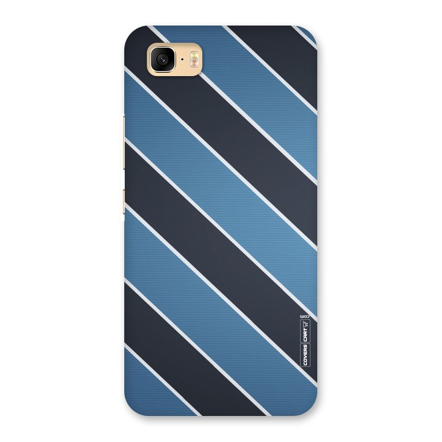 Blue Black Stripes Back Case for Zenfone 3s Max