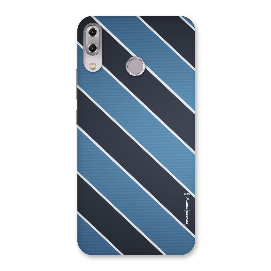 Blue Black Stripes Back Case for Zenfone 5Z