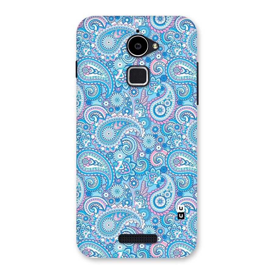 Blue Block Pattern Back Case for Coolpad Note 3 Lite