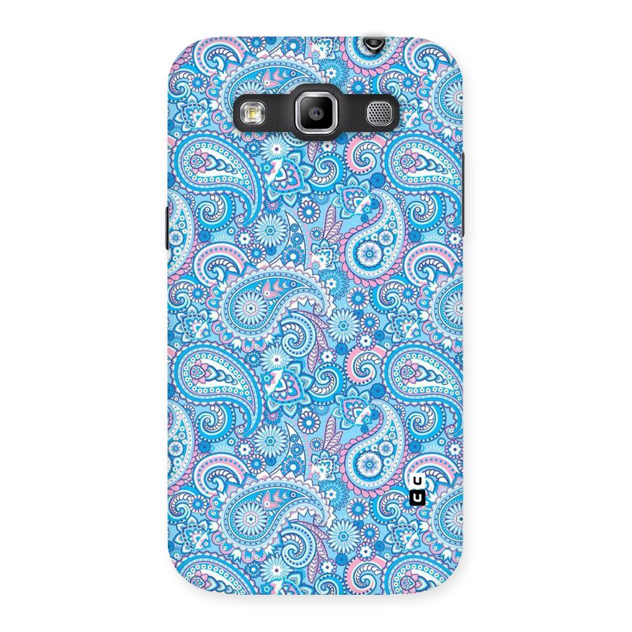 Blue Block Pattern Back Case for Galaxy Grand Quattro