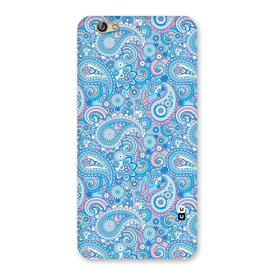 Blue Block Pattern Back Case for Gionee S6