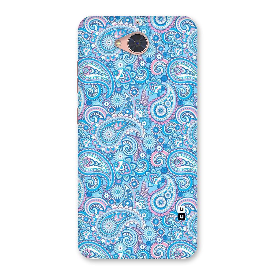 Blue Block Pattern Back Case for Gionee S6 Pro