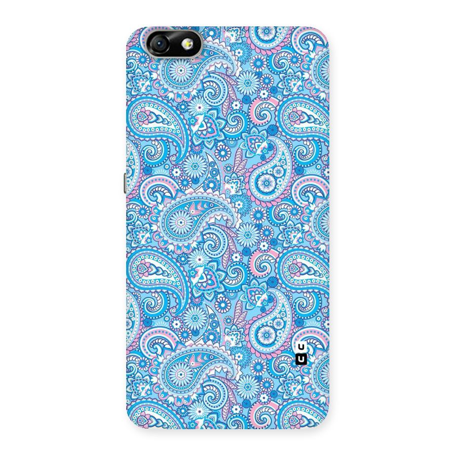 Blue Block Pattern Back Case for Honor 4X