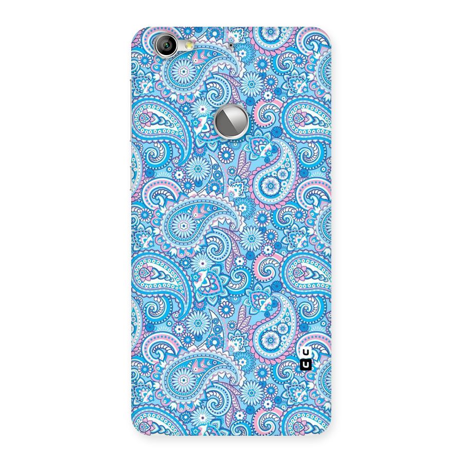 Blue Block Pattern Back Case for LeTV Le 1s