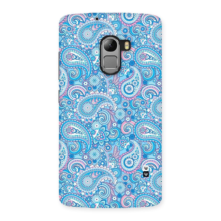 Blue Block Pattern Back Case for Lenovo K4 Note