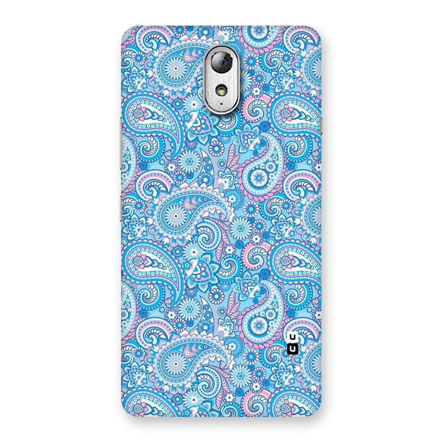 Blue Block Pattern Back Case for Lenovo Vibe P1M