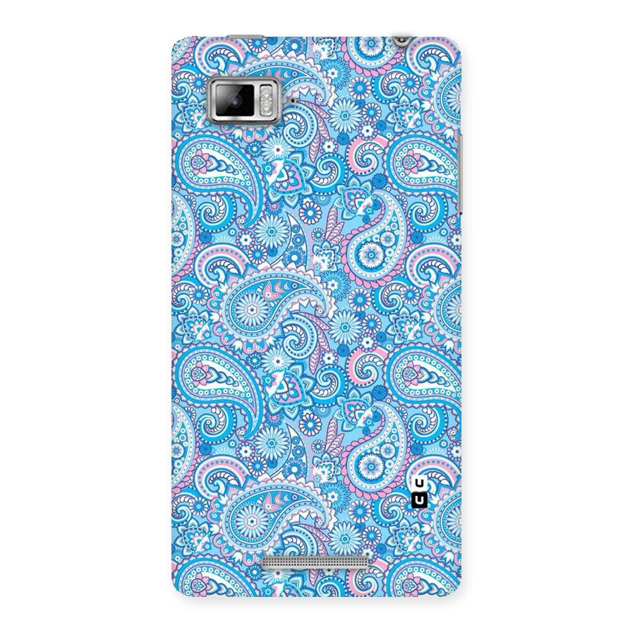 Blue Block Pattern Back Case for Lenovo Vibe Z K910