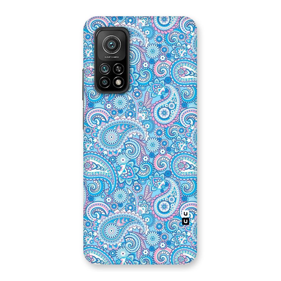 Blue Block Pattern Back Case for Mi 10T Pro 5G