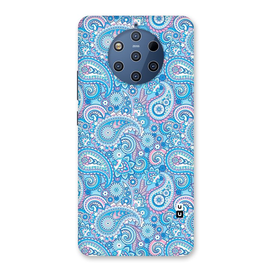 Blue Block Pattern Back Case for Nokia 9 PureView