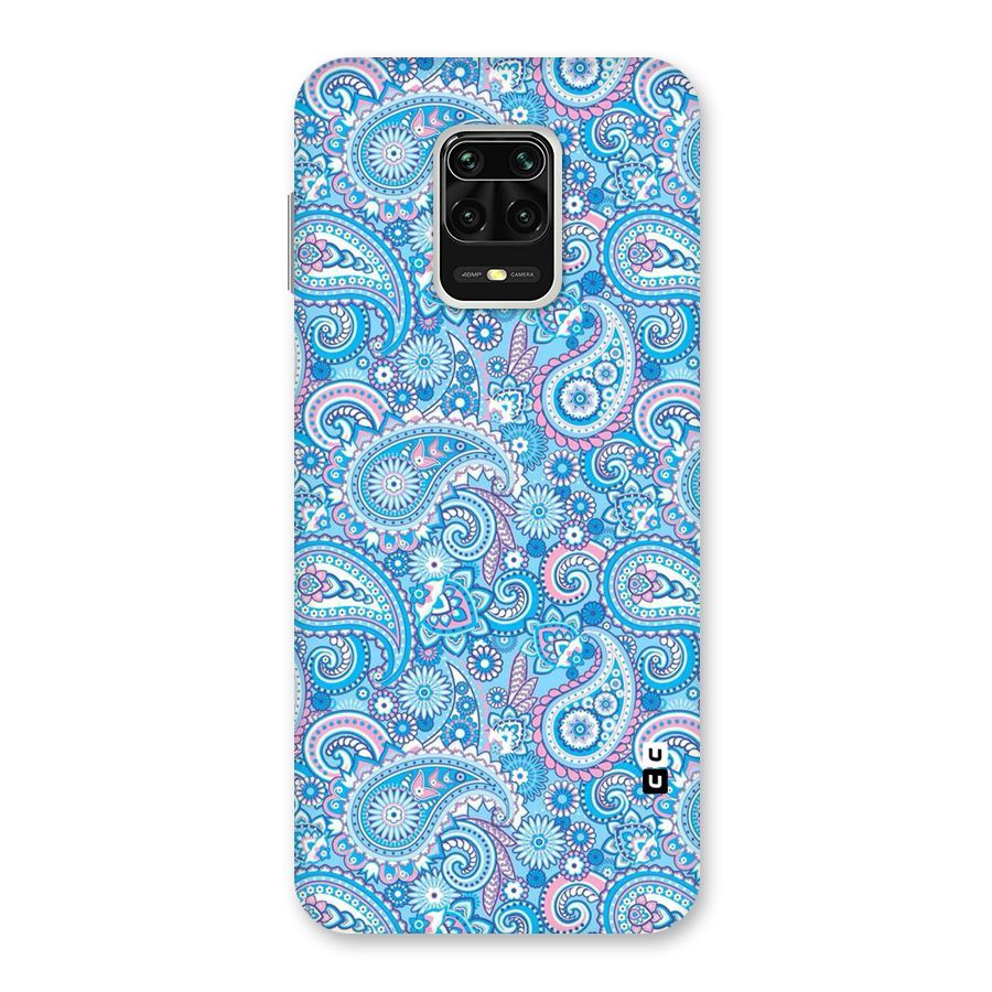 Blue Block Pattern Back Case for Poco M2 Pro