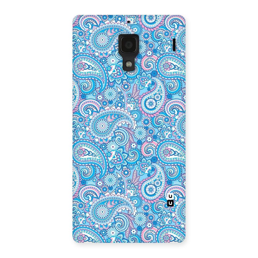 Blue Block Pattern Back Case for Redmi 1S