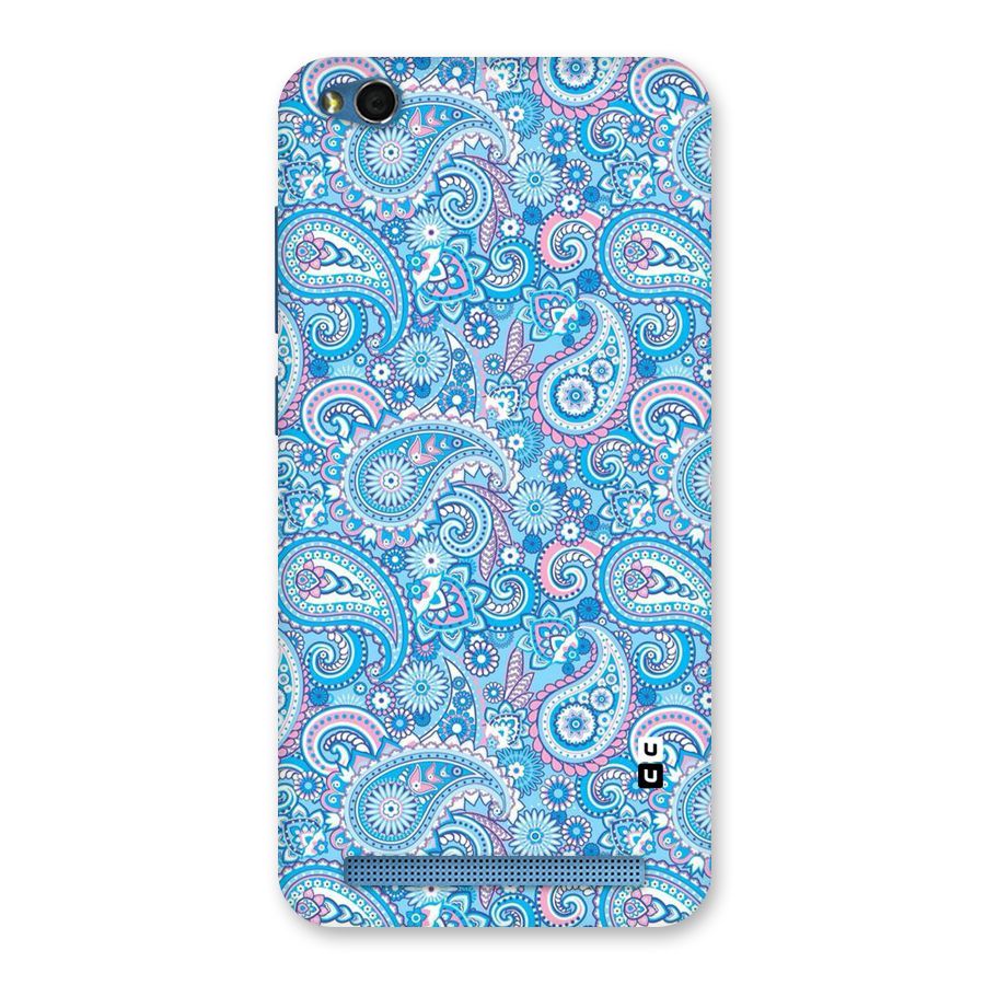 Blue Block Pattern Back Case for Redmi 5A