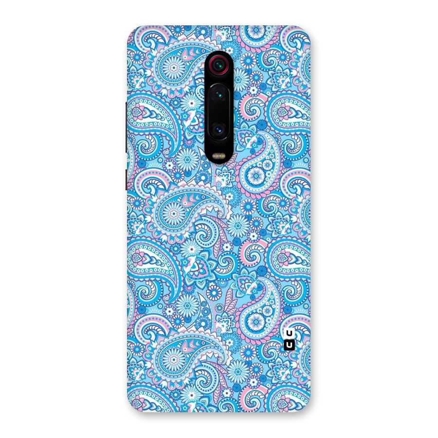 Blue Block Pattern Back Case for Redmi K20
