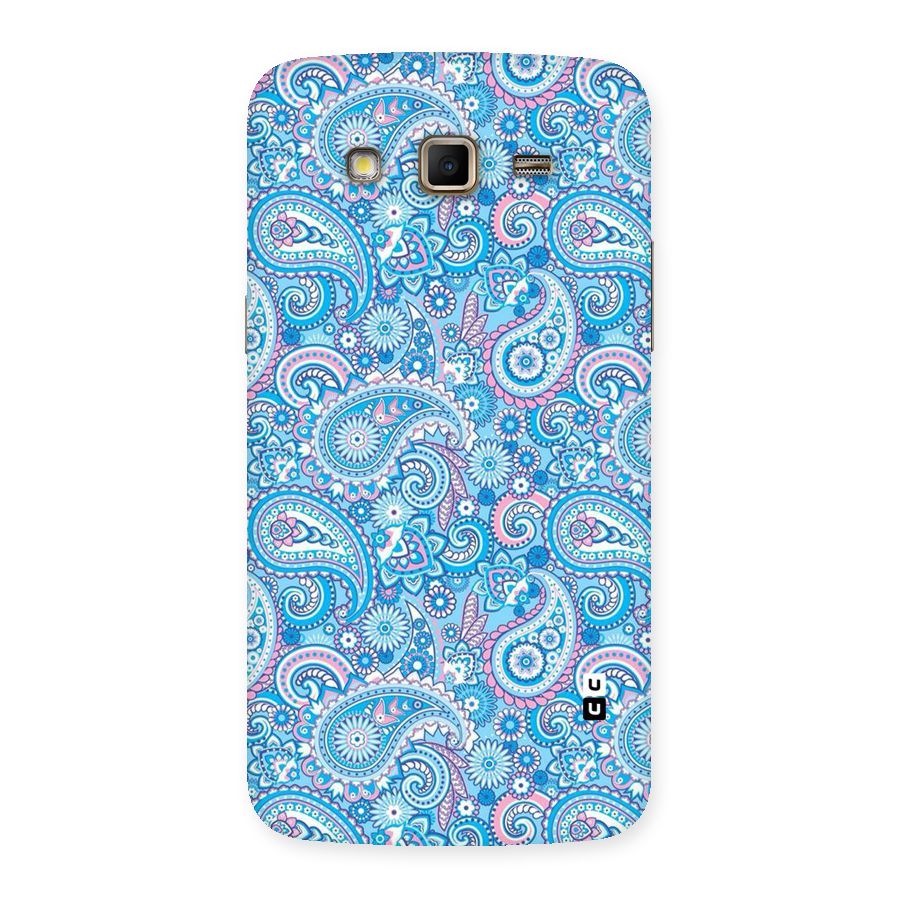 Blue Block Pattern Back Case for Samsung Galaxy Grand 2