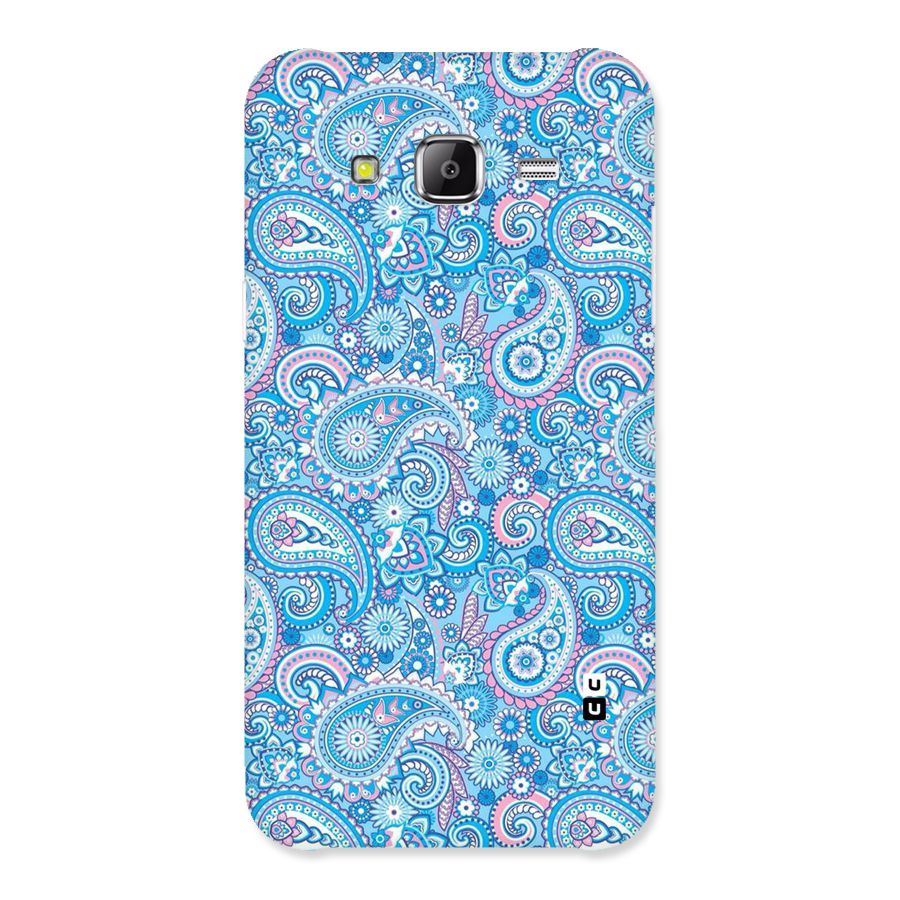 Blue Block Pattern Back Case for Samsung Galaxy J5