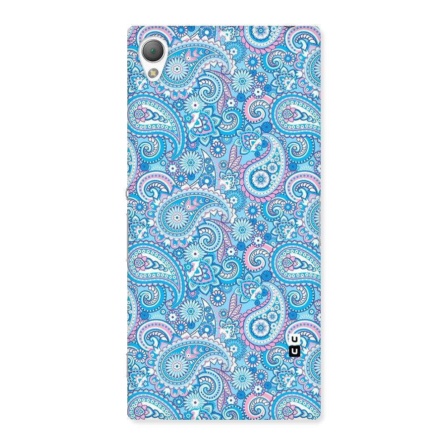 Blue Block Pattern Back Case for Sony Xperia Z3