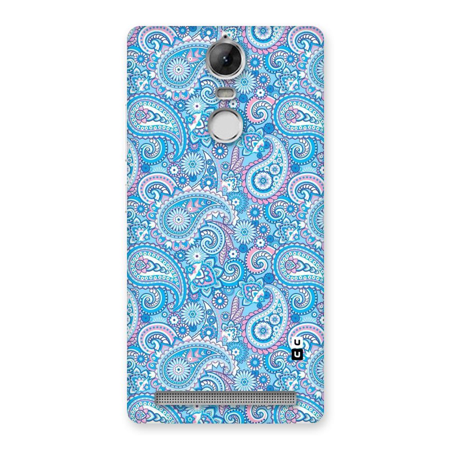 Blue Block Pattern Back Case for Vibe K5 Note