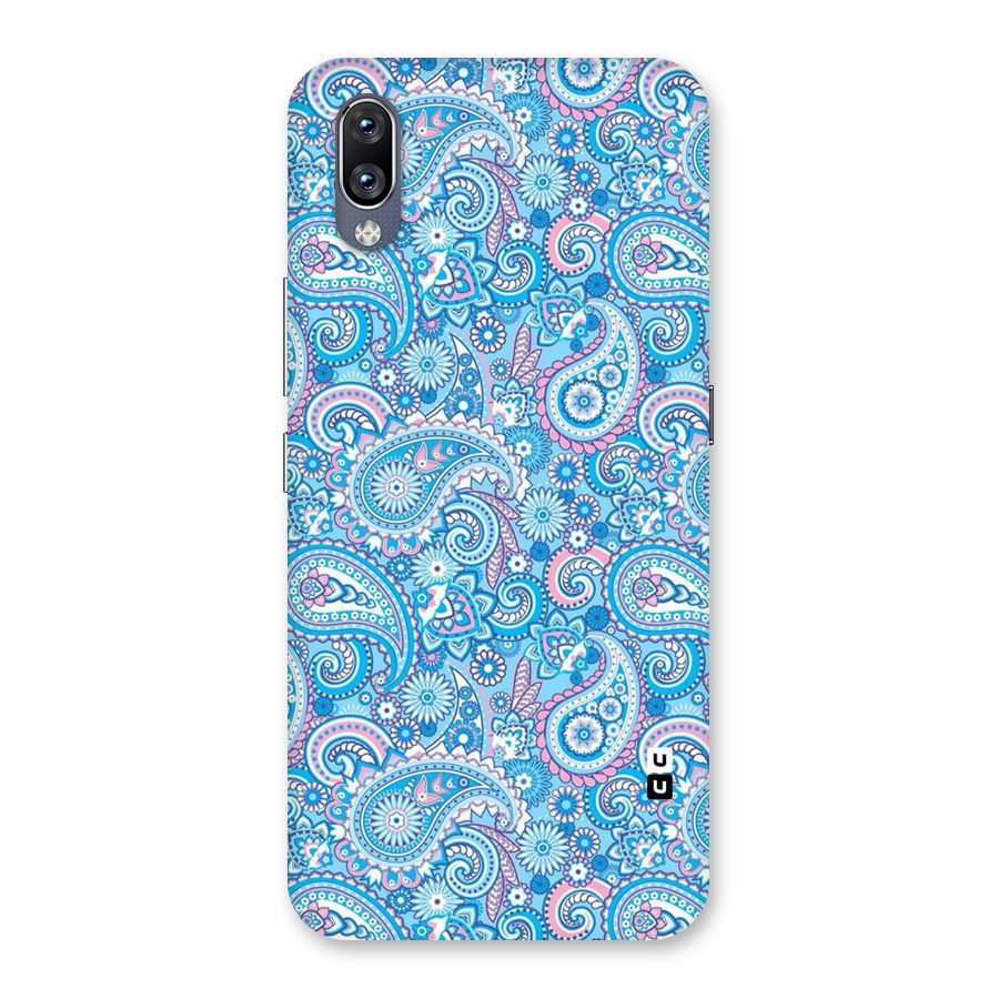 Blue Block Pattern Back Case for Vivo NEX