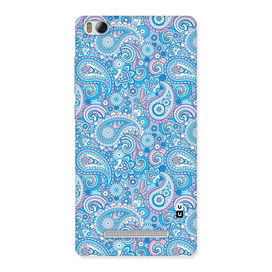 Blue Block Pattern Back Case for Xiaomi Mi4i