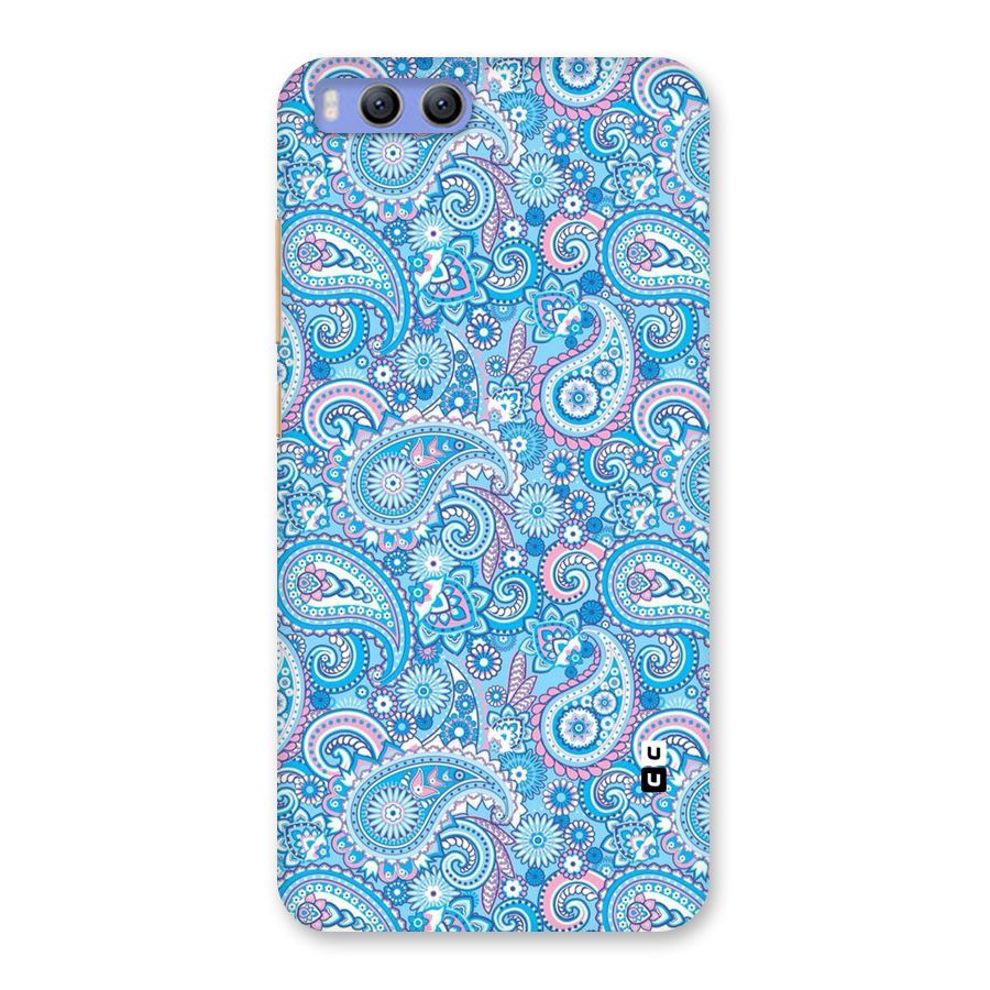Blue Block Pattern Back Case for Xiaomi Mi 6