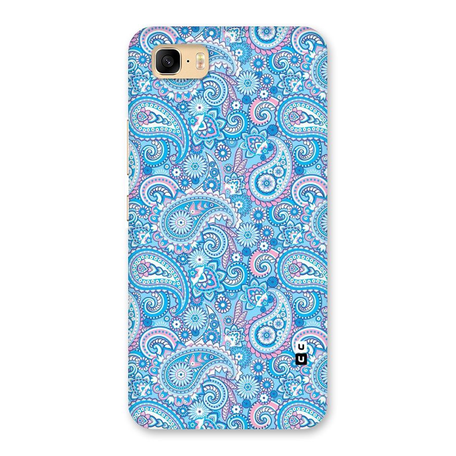 Blue Block Pattern Back Case for Zenfone 3s Max