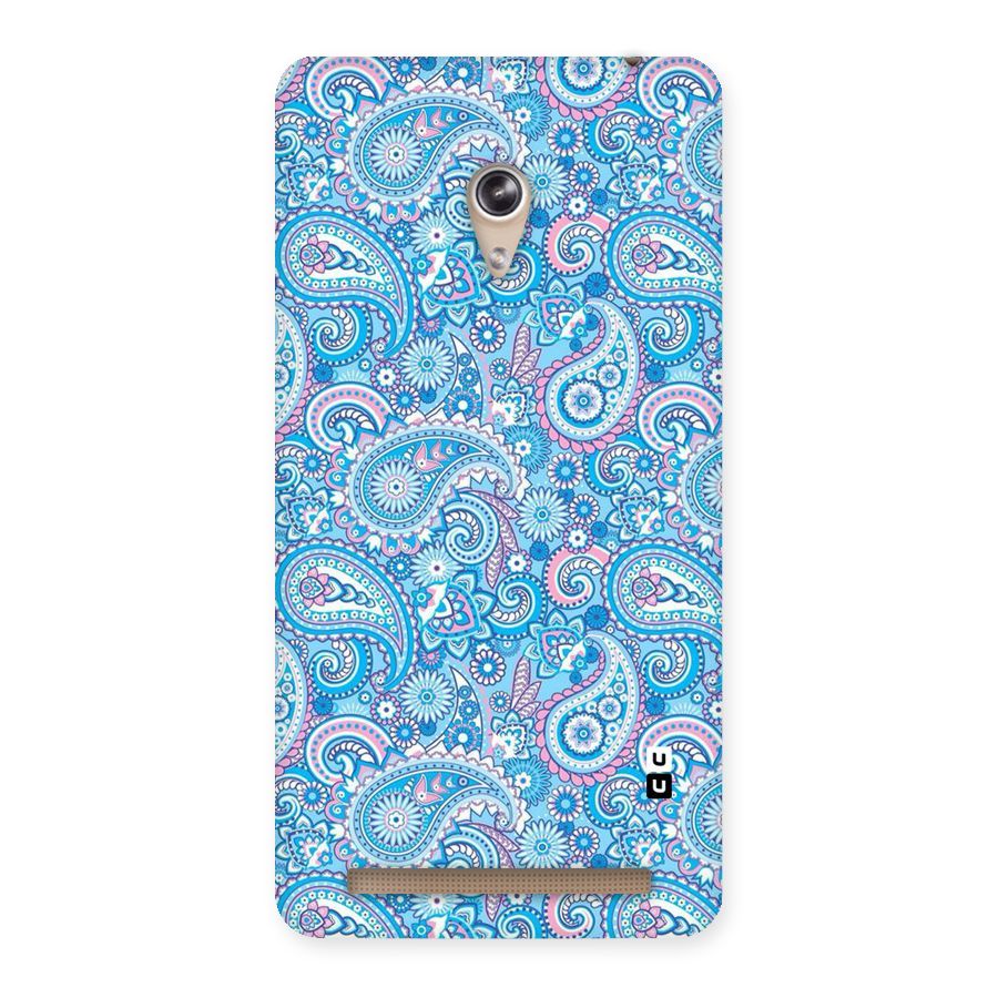 Blue Block Pattern Back Case for Zenfone 6