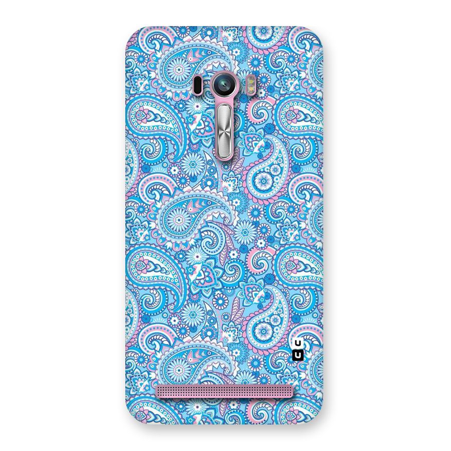 Blue Block Pattern Back Case for Zenfone Selfie