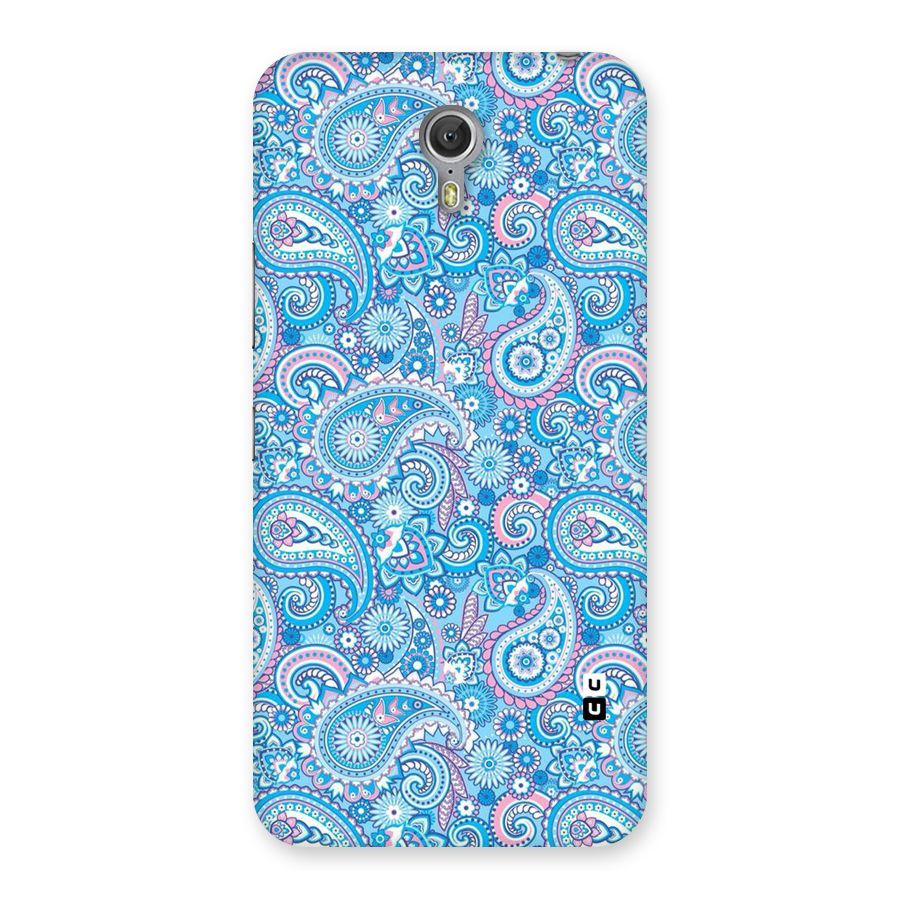 Blue Block Pattern Back Case for Zuk Z1