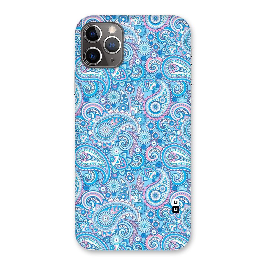 Blue Block Pattern Back Case for iPhone 11 Pro Max